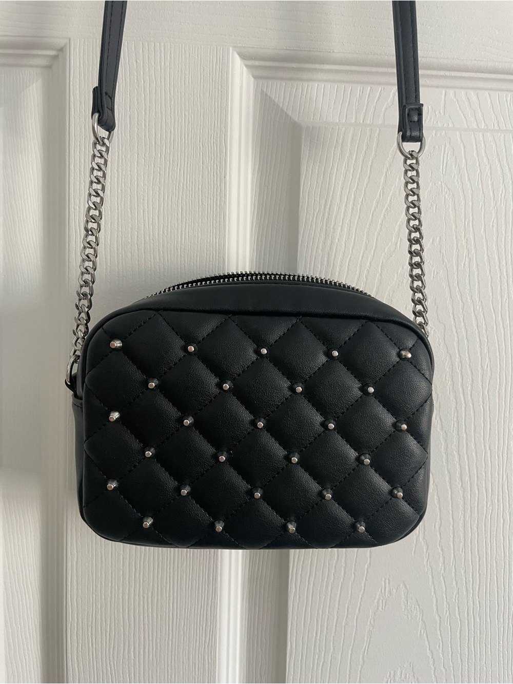 Rebecca Minkoff Quilted Stud Crossbody Bag